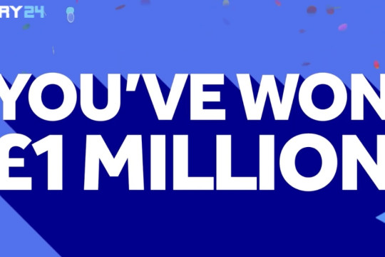 £1m UK Lotto Winners Dancing with Delight