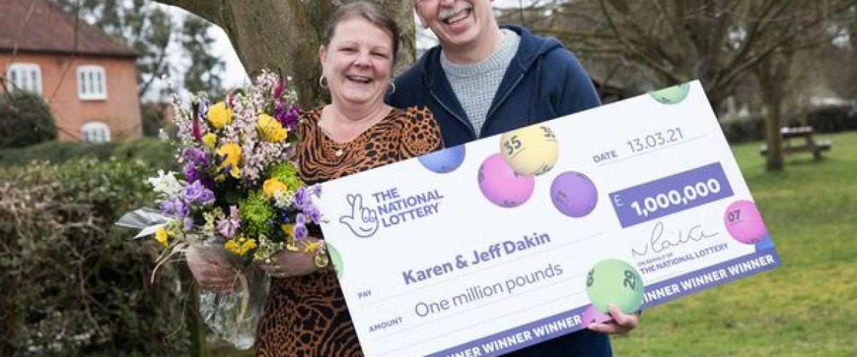 Tough Times over for £1 million UK Lotto Winner
