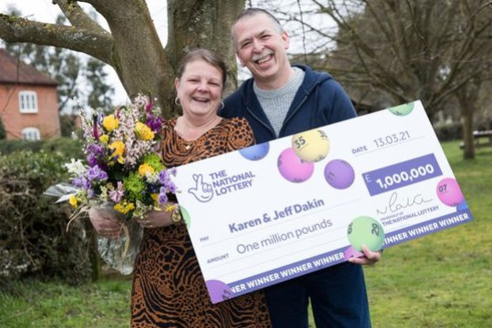 Tough Times over for £1 million UK Lotto Winner