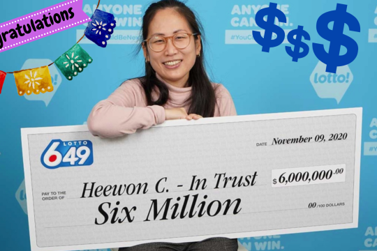 No Halloween Horror for $6m Canadian Lotto 6/49 Winners