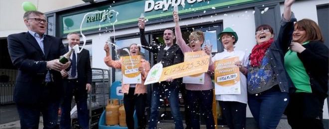 massive lottery wins irish store