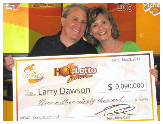 lottery winner sues larry dawson