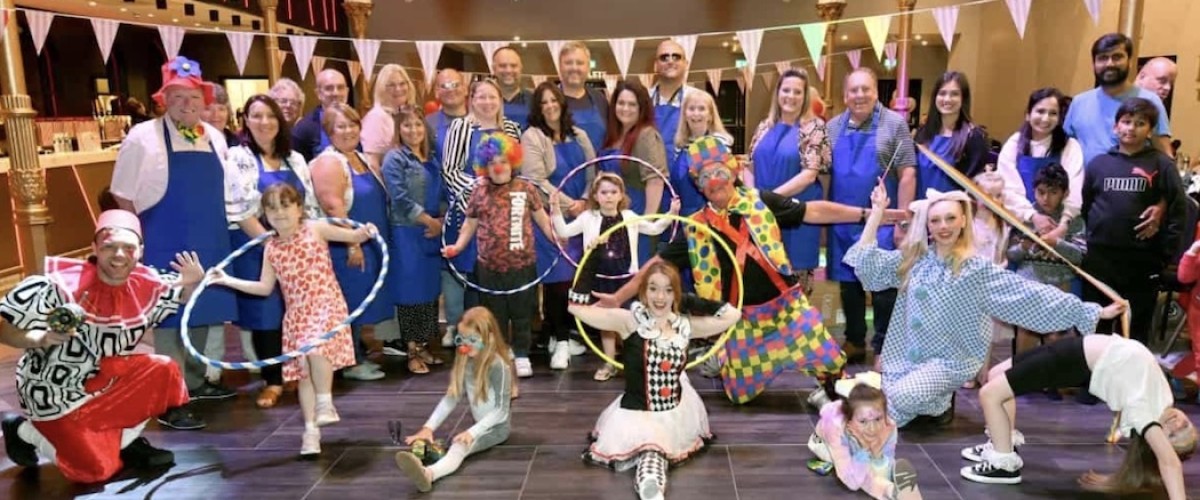 Circus Fun and Games at Lottery-funded Carers Event