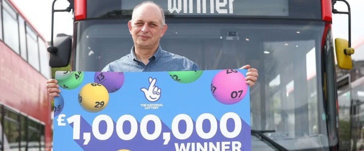 Life is Pretty Good for £1m scratchcard Winning Bus Driver