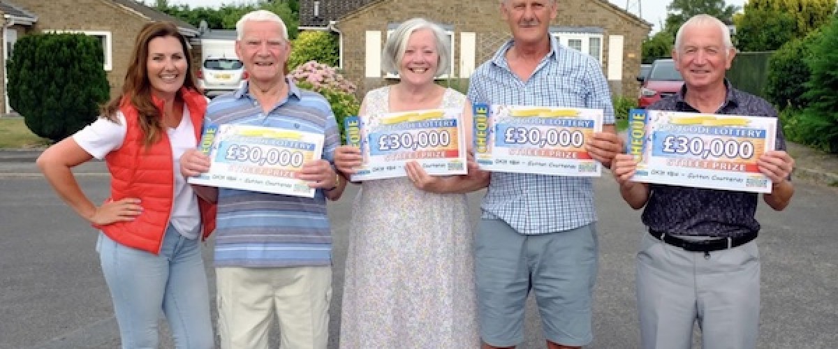 Treats Galore for Postcode Lottery Winners