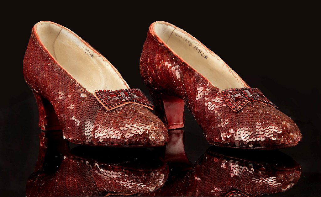 luxury clothes ruby slippers