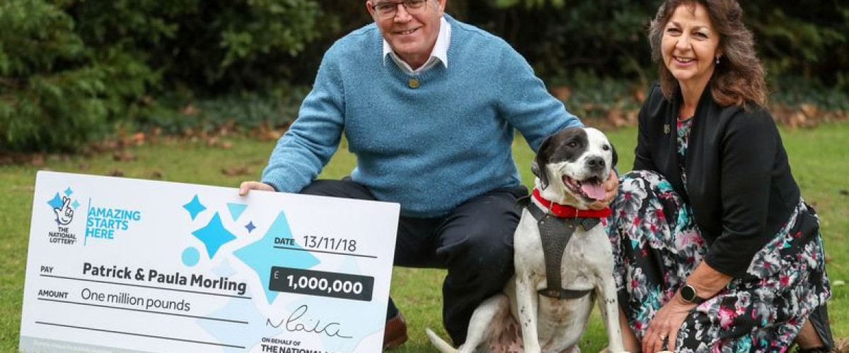 English couple feel like Top Dogs after £1m Scratchcard win