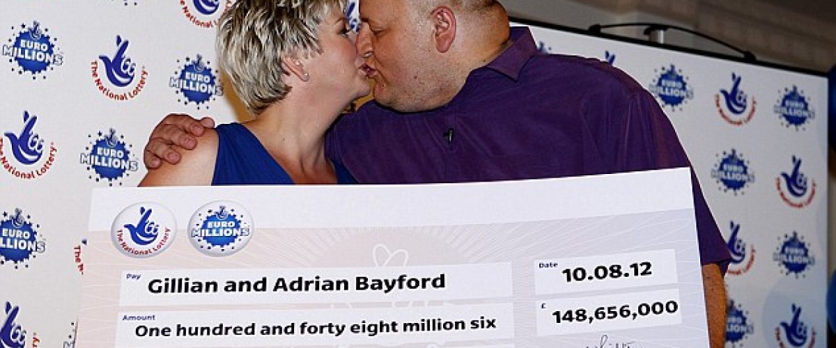 2nd on National Lottery rich list with five EuroMillion lucky dips