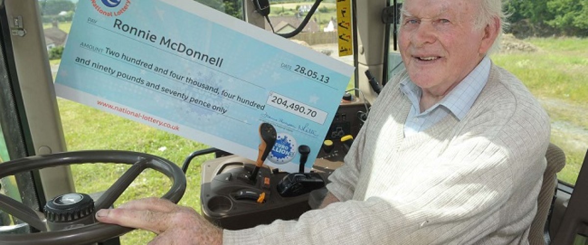 Corn farmer to spend his EuroMillions win on a new tractor
