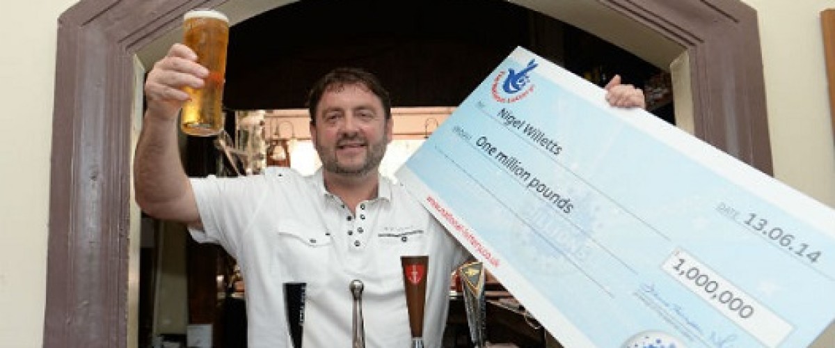 Wales’ latest millionaire defied all superstition to win the lottery on the unluckiest day of the year