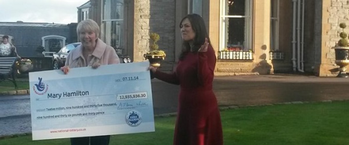 £13 million EuroMillions Jackpot is in the bag for Mary