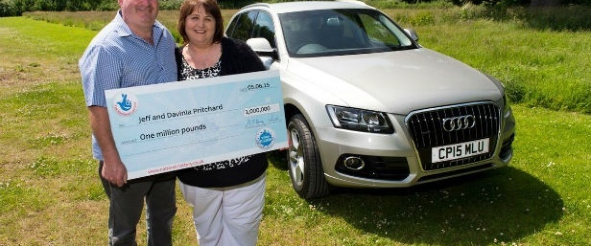 Welsh couple splash out on new car after £1m EuroMillions win