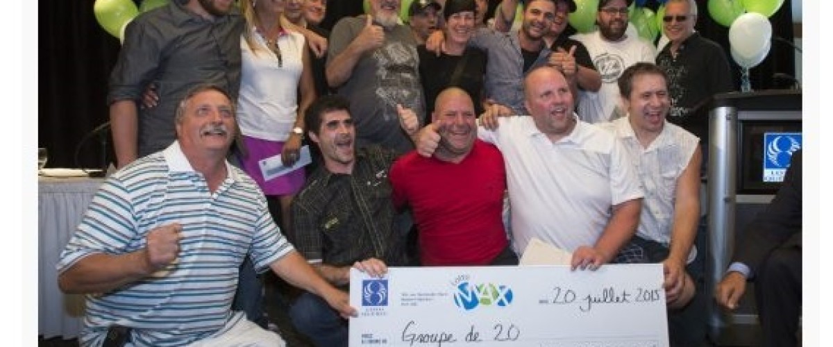 Rona workers get the shock of their life as they win Canadian Lotto Max jackpot