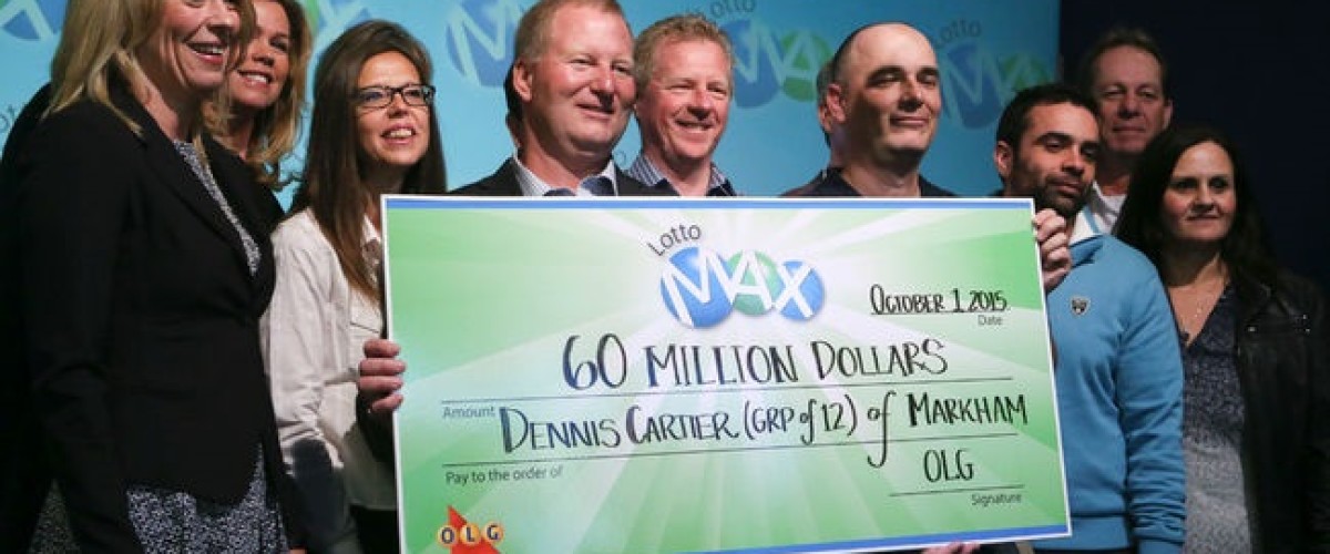 Workplace syndicate claim historic Canadian Lotto Max jackpot