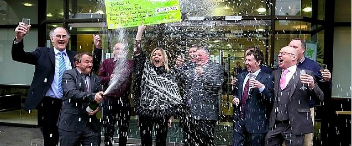 Chosen Few Race to Success With €3.8m Irish Lotto Jackpot