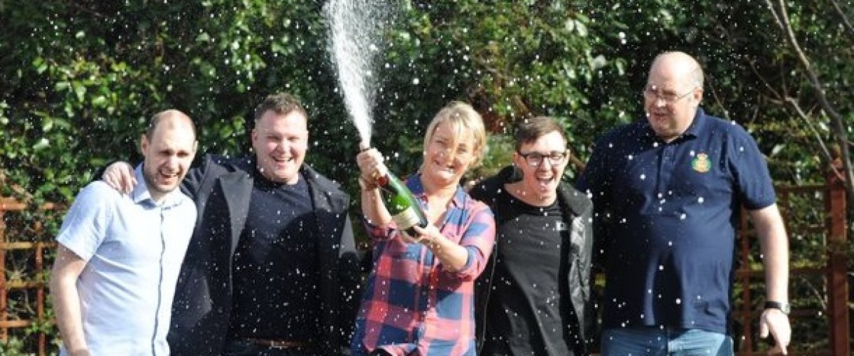 Lottery syndicate scoops £109,182 EuroMillions prize