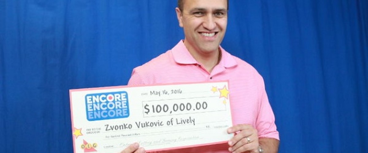 Ontario lottery player firing up the barbecue after $100,000 Lotto Max win