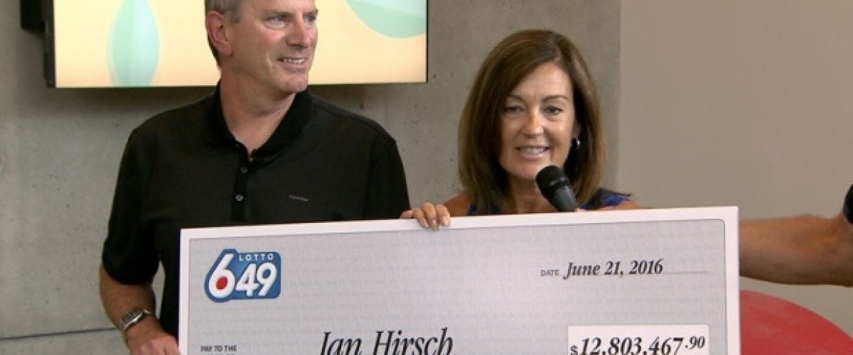 Canadian Lotto 649 winners to spend their millions on a “gigantic TV”