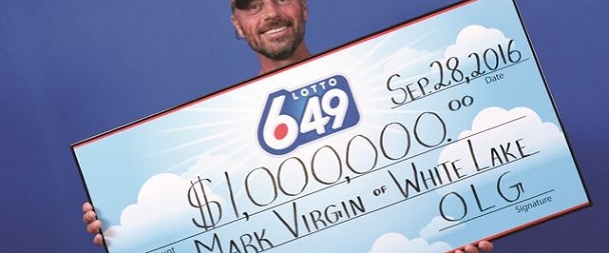 Canadian Lotto 649 winner has a permanent smile on his face
