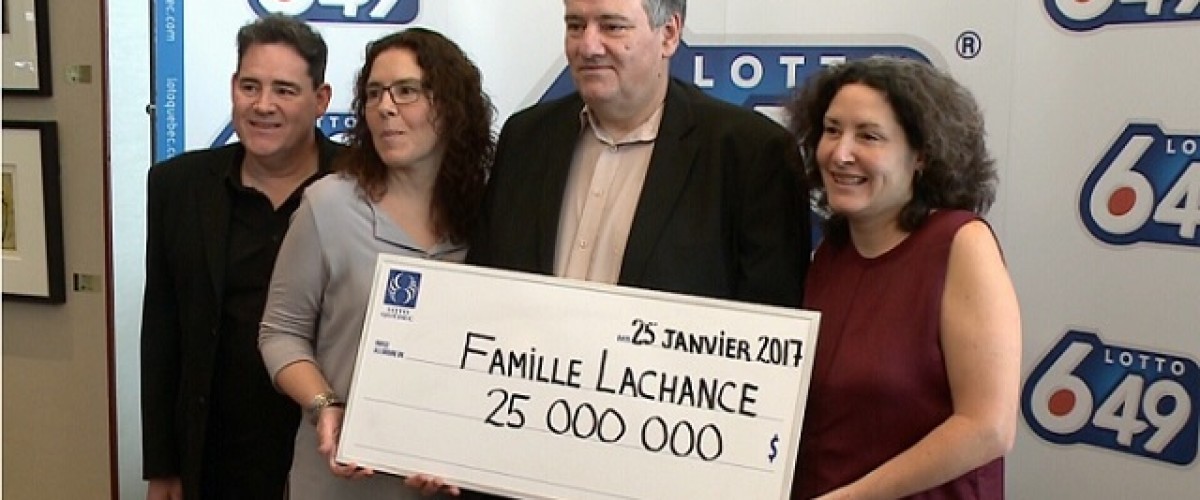 Québec Lotto 649 player wins $25 million and splits it with his siblings