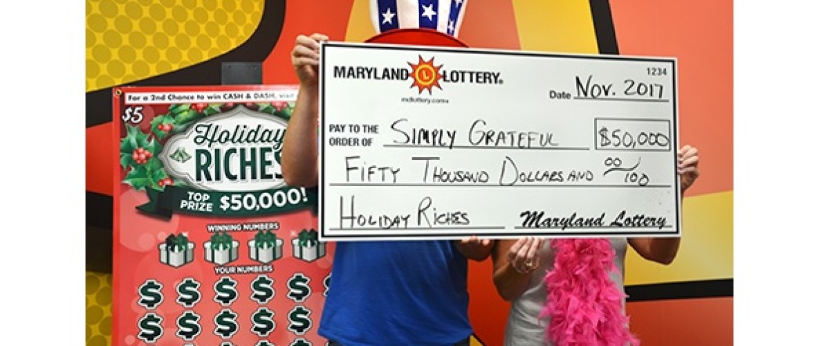 Holiday spirit pays off for Maryland scratch card winner