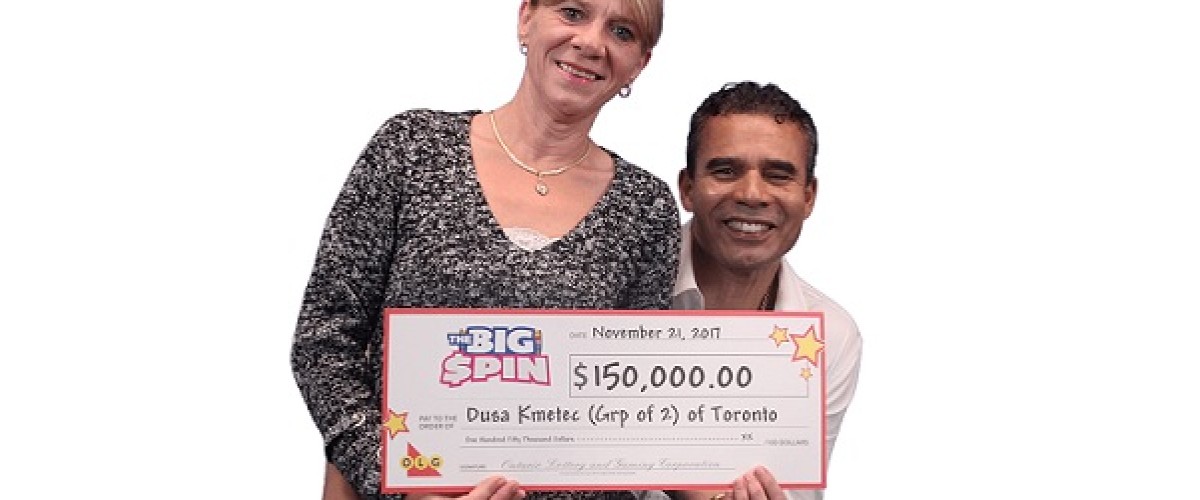 Change in routine brings Toronto couple instant scratch off lottery win