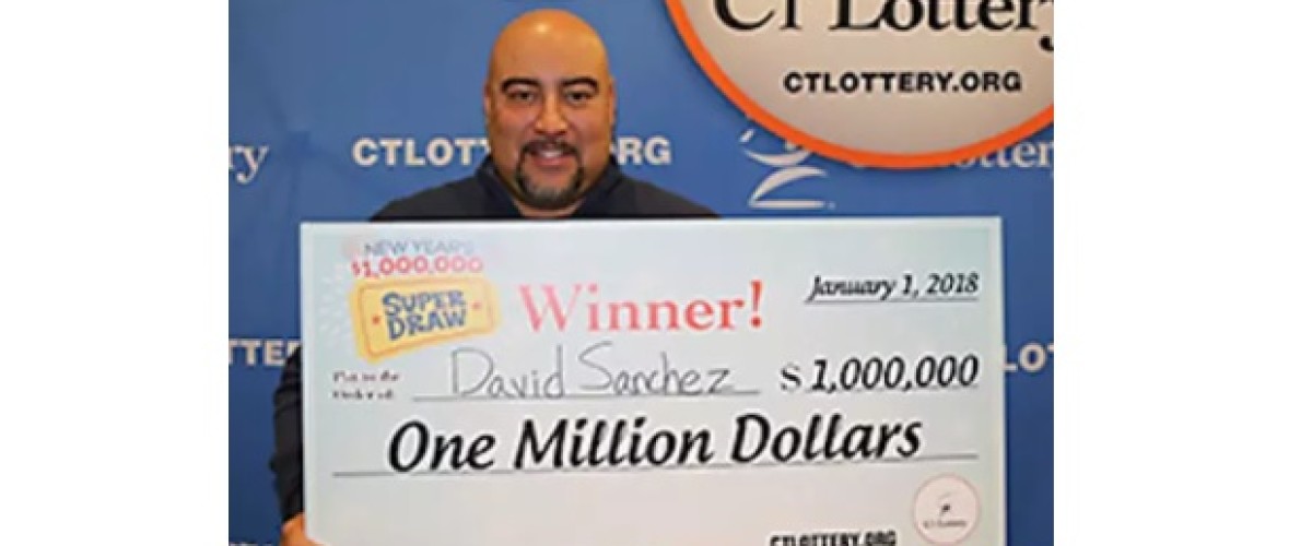 Gift from employees wins Connecticut boss $1 million on the CT Super Draw game