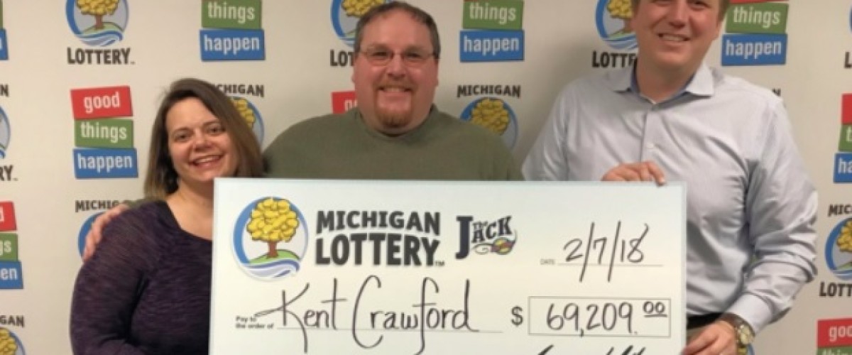 Kent wins a Michigan Lottery prize for second time in two years