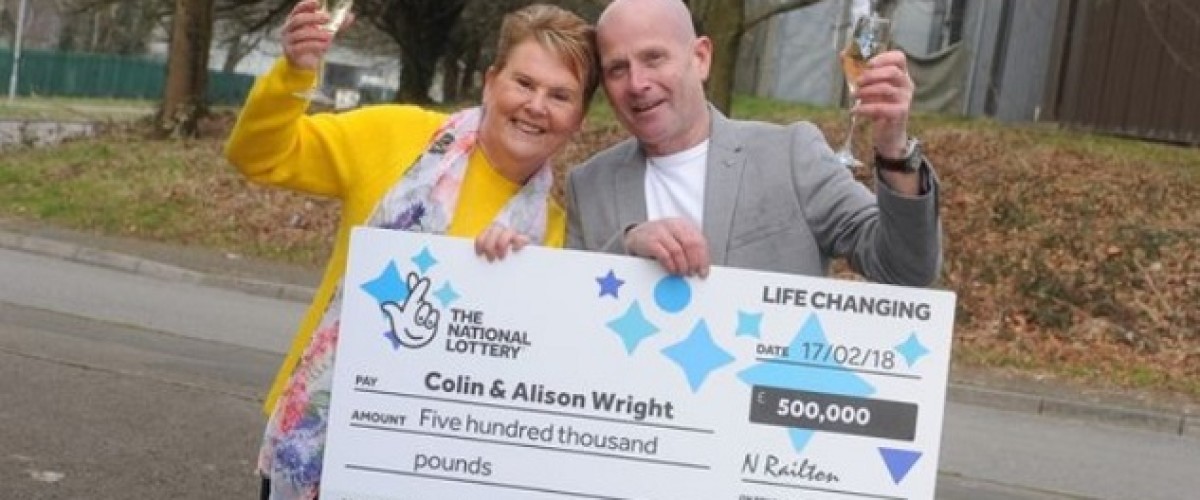 Emotional reunion due for £500,000 Thunderball winners