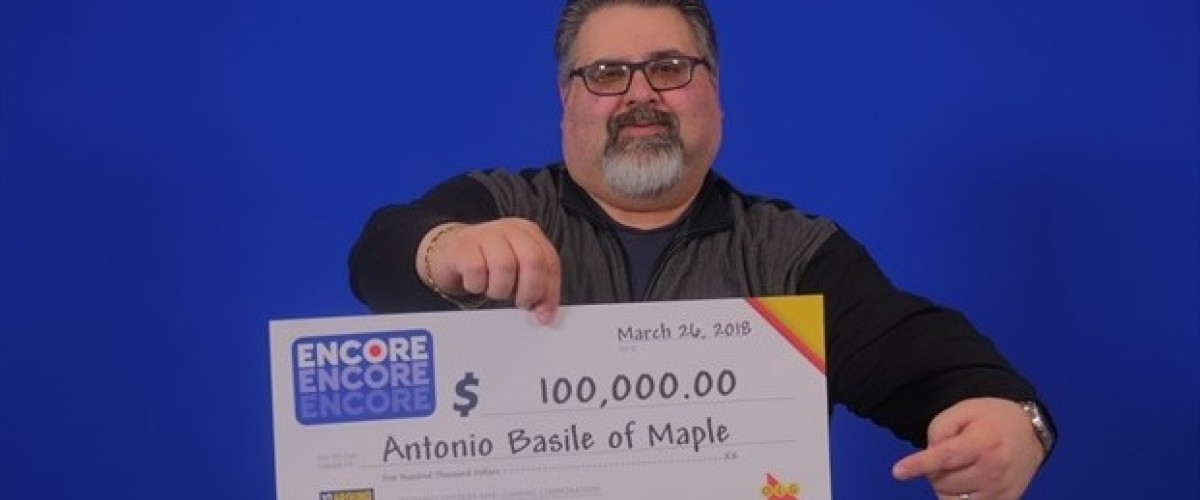 Ontario man celebrates ‘unreal’ $100,000 Lotto 649 win