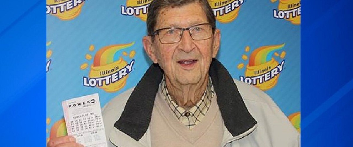 91-year-old Illinois man wins $1 million on Powerball after 44 years