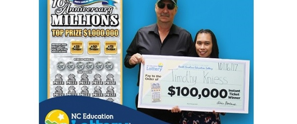 Luckiest man in North Carolina wins on the Education Lottery and survives helicopter crash