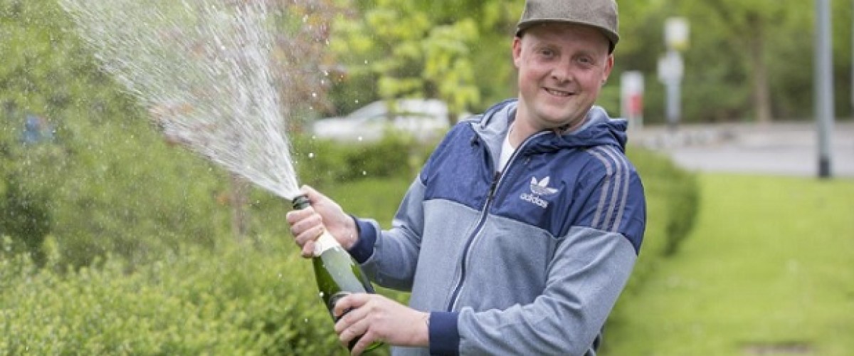 Bright future for Jacob after £1m scratch card win