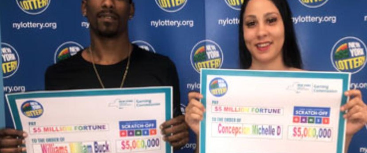New York couple get change for $100 bill and end up with $5 million scratch card prize