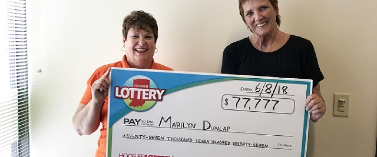 Indiana woman beats cancer and wins $77,777 on a lottery scratch card