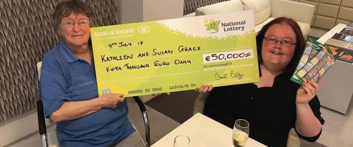 Irish Lotto player wins €50,000 on scratch card 11 years after her first win