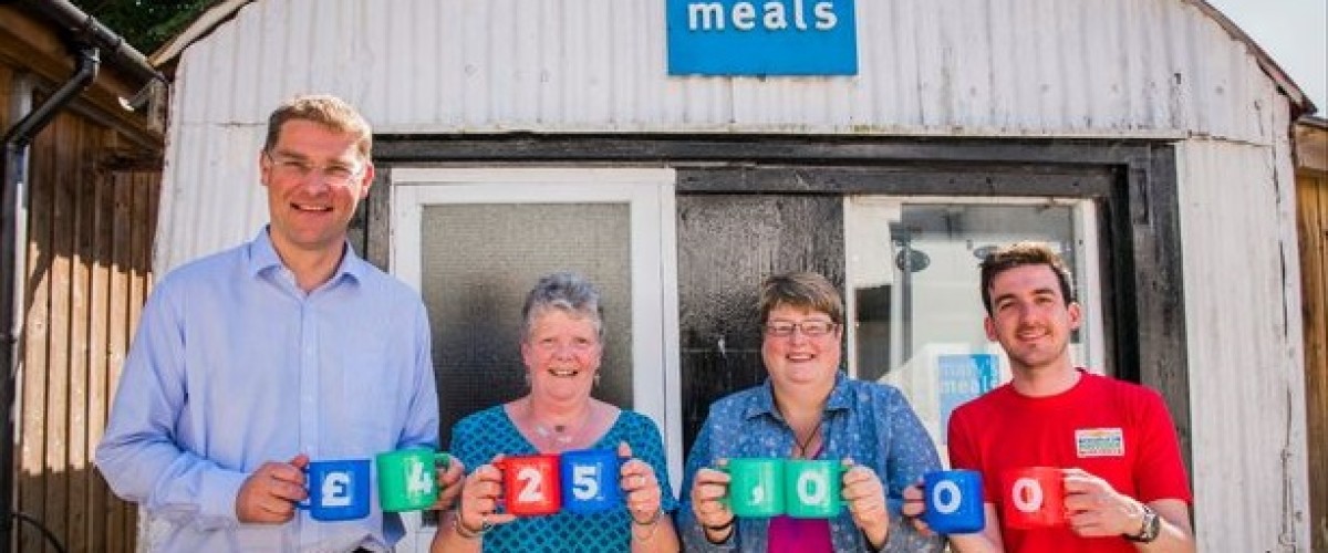 Children’s school meals charity boosted by funding from People’s Postcode Lottery