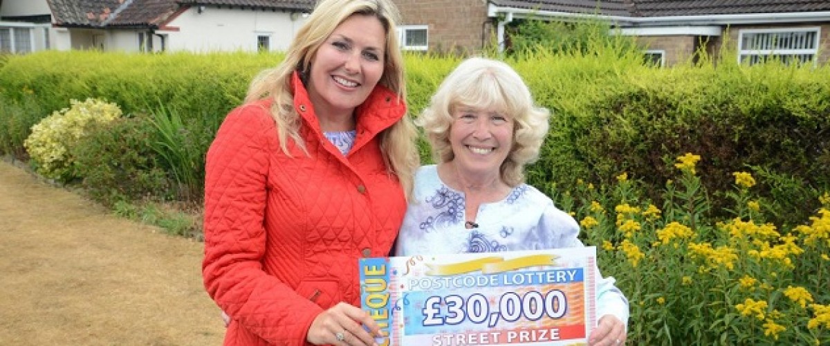 Two days after retirement and Jean wins the People’s Postcode Lottery