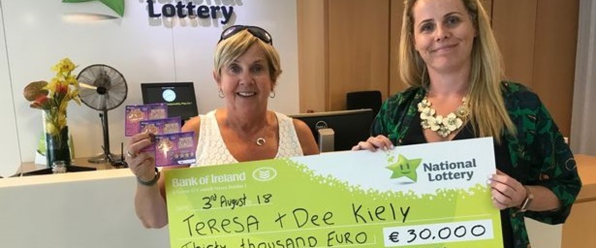 Irish Mother and Daughter Win €30,000 Scratch Card Prize Just Before going on Holiday