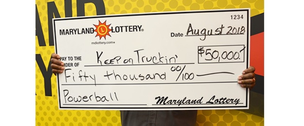 Maryland dump truck driver to “keep on truckin’” despite $50,000 Powerball win