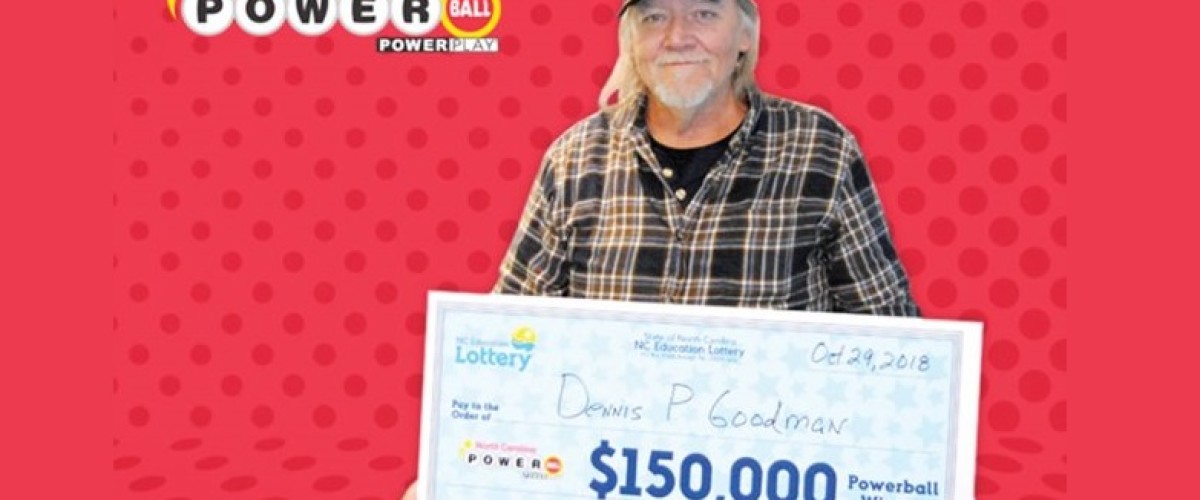 North Carolina man’s luck turns around as he wins $150,000 on Powerball