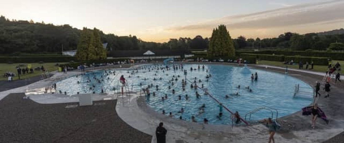 UK Lotto Millionaires Help Renovate Ilkley Lido