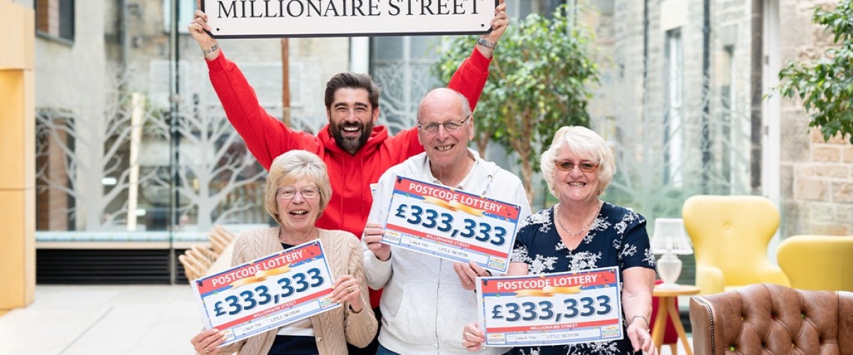 £1 million Postcode Lottery Success for Cheshire Cousins