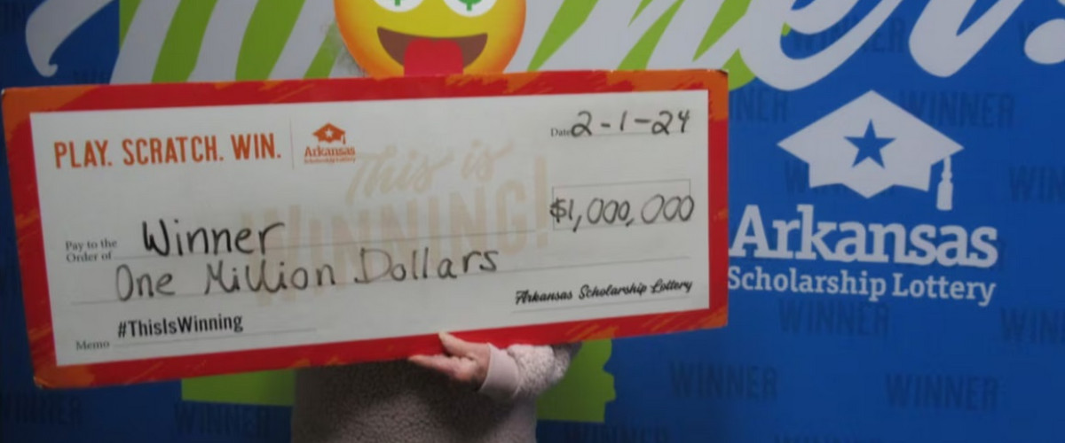 Emotional $1 million Scratchcard Win for Arkansas Grandmother
