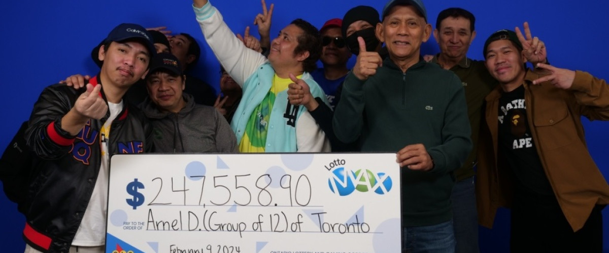 Fistpumps Galore for $247,558.90 Lotto Max Syndicate Winners
