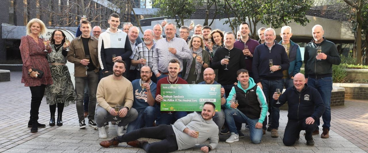 €1,000,500 Lotto Plus Winners Celebrate in Style