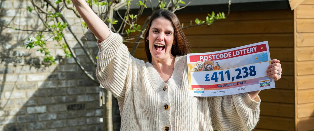 Message in Head Leads to £411,238 Postcode Lottery Win
