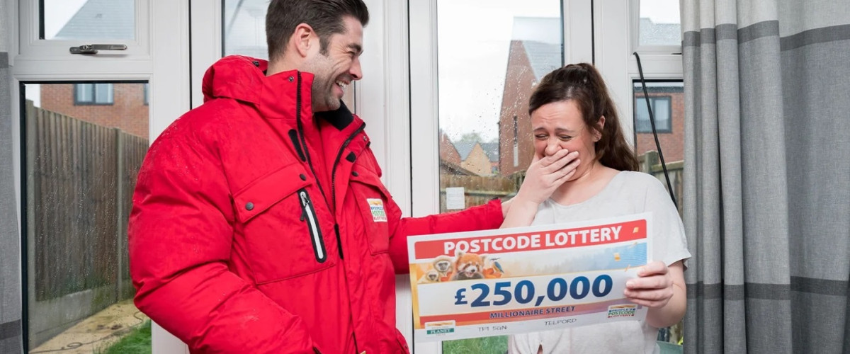 Accidental Double Postcode Lottery Purchase Wins £250,000