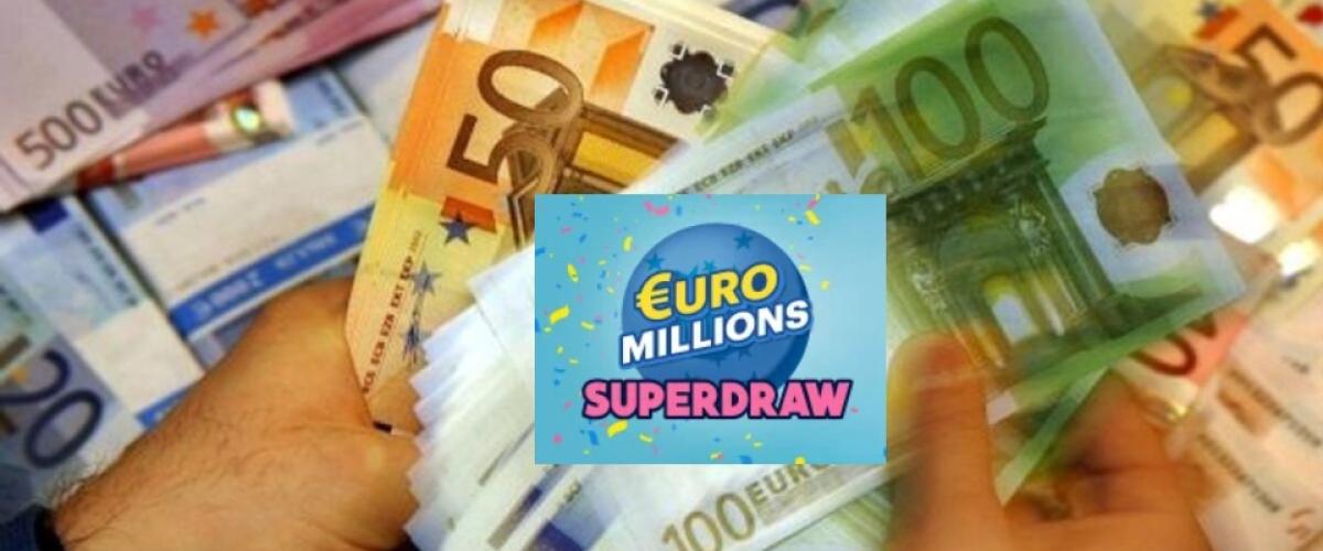 €130 million (£111 million) EuroMillions Superdaw on Friday June 6