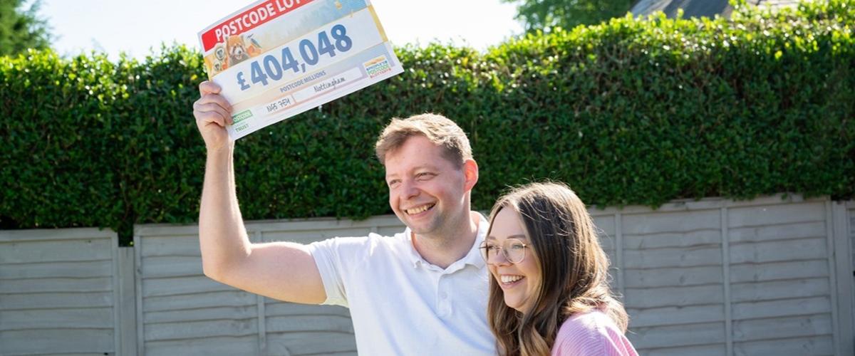 Nappy Changing Leads to £404,048 Postcode Lottery Prize